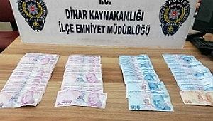 Dinar Polisi Kamyon Çalan Hırsızı Yakaladı