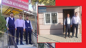 OEDAŞ'IN BAŞARILI MÜDÜRÜNDEN MUHTARLARA ZİYARET..