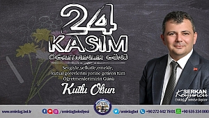 Serkan Koyuncu'dan Öğretmenler Günü mesajı