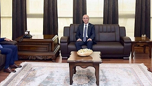 TDK Başkanı Prof. Dr. Gülsevin'den Rektör Karakaş'a Ziyaret