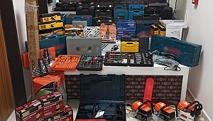 Yüzlerce Gümrük Kaçağı Makine Ele Geçirildi