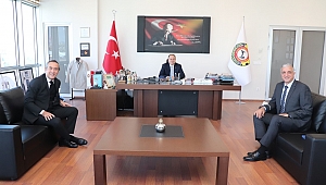 ZAFER HAVALİMANI YÖNETİCİLERİNDEN SERTESER’E ZİYARET