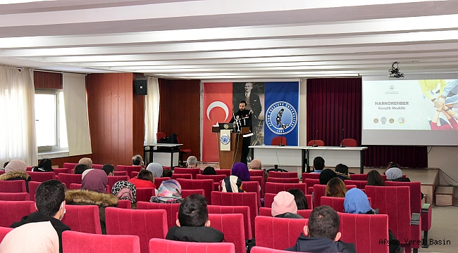 AKÜ’de “Uyuşturucu ile Mücadelede Farkındalık” Semineri Yapıldı