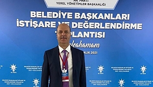 Başkan Bozkurt Belediye Başkanları İstişare Toplantısına Katıldı