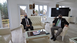 BAŞKAN MUSTAFA ÇÖL’DEN İLÇE KAYMAKAMLIĞINA ZİYARET