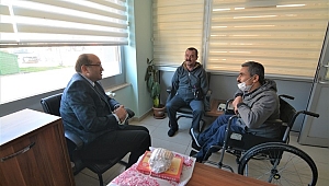 BAŞKAN MUSTAFA ÇÖL ENGELLİ KARDEŞLERİMİZLE BİR ARAYA GELDİ
