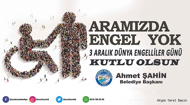 Başkan Şahin’den,