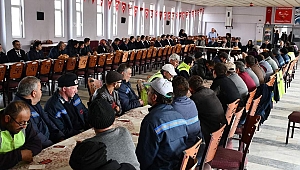 Başkan Şahin, Personeli ile Yemekte Bir Araya Geldi