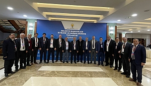 Başkan Sarı, Belediye Başkanları İstişare ve Değerlendirme toplantısı Yapıldı