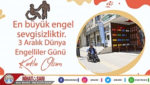 Başkan Sarı, “Hayatı paylaşmak için engel yok”
