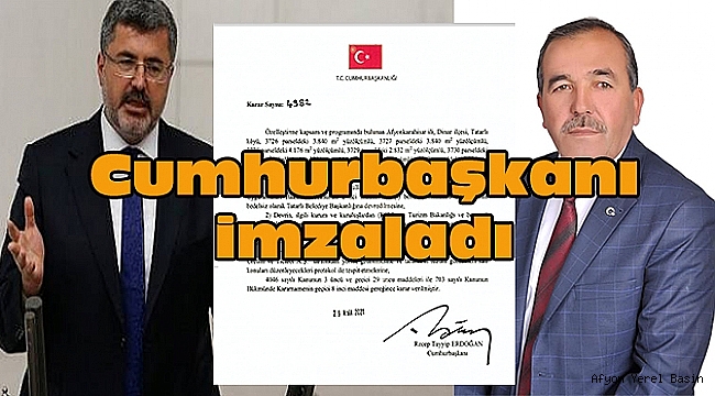 Başkan Şuayyup Çiçek'den Tatarlı Kasabasına Müjde!!