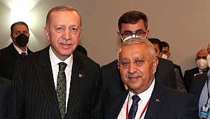 BAŞKAN ZEYBEK CUMHURBAŞKANIMIZ ERDOĞAN´LA BİR ARAYA GELDİ