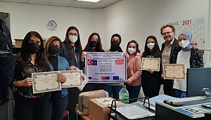 Çay’lı öğrenciler Avrupa’da staj yaptılar