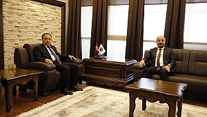 Dazkırı Belediye Başkanı Taylan’dan Rektör Karakaş’a Ziyaret