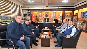 DERNEKLERDEN BAŞKAN MUSTAFA ÇÖL’E ZİYARET