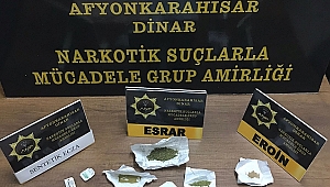  Dinar'da Eroin Maddesi Ele Geçirildi