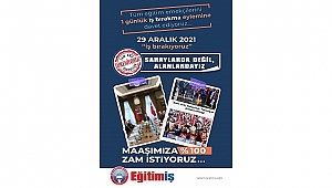 Dinar'da İş Bırakma Eylemi Yapacaklar