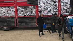  Dinar'da Kömür Dağıtımı Başladı