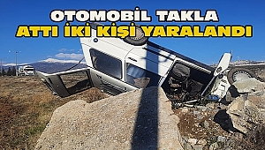  Dinar Kaza: Araç şarampole uçtu