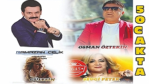 Dinar Salı Pazar Yerinde Birbirinden Güzel Sanatçı Konser Verecek