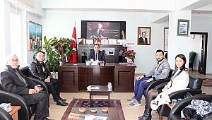  Eğitim İş Dinar İlçe Temsilciliğinden Kaymakam Kapankaya'ya Ziyaret