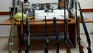 GÜMRÜK KAÇAĞI TÜTÜN ELE GEÇİRİLDİ.