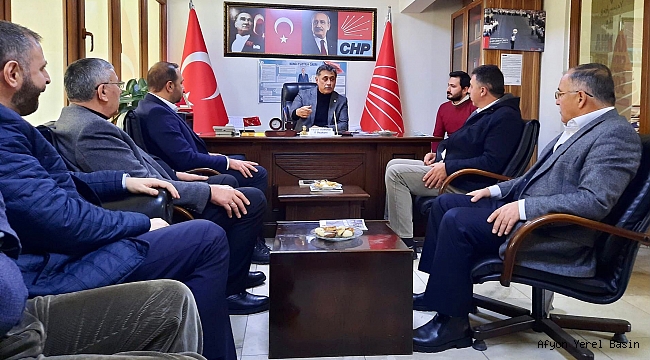 İbrahim Eroğlun'dan CHP'ye Ziyaret
