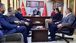 İbrahim Eroğlun'dan CHP'ye Ziyaret 