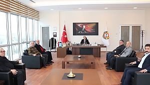 Köken Başkan'dan, Serteser'e Ziyaret 