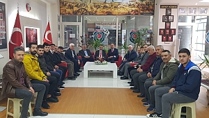 ŞANLI'DAN DUYGU DOLU VEDA ZİYARETİ