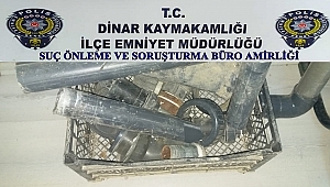  Su borusu hırsızlık şüphelileri yakalandı