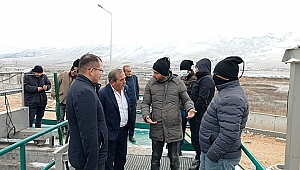  Tatarlı Belediye Başkanı Şuayyup Çiçek Arıtma Tesisini İnceledi