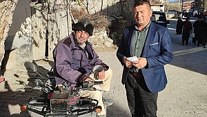  Tatarlı da Engelli Vatandaşlara Hediyeler verildi