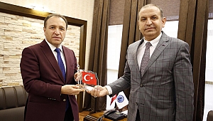 Türk Eğitim-Sen Yetkililerinden Rektör Karakaş’a Ziyaret