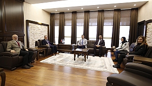 Vali Yardımcısı Keklik, Rektör Karakaş’ı Ziyaret Etti