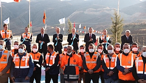 ZAROVA KÖPRÜSÜ, CUMHURBAŞKANI RECEP TAYYİP ERDOĞAN'IN TEŞRİFLERİYLE AÇILDI