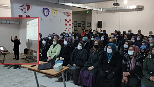 AKHARIM'DA AİLE OKULU SEMİNERİ YAPILDI..