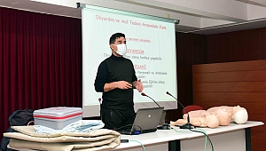 AKÜ Öğrencilerine İlk Yardım Eğitimi Verildi