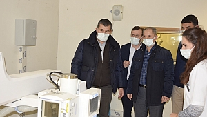 Başkan Atlı Hastaneyi Ziyaret Etti