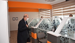 Başkan Bozkurt İlçe Nüfus Müdürlüğünü Ziyaret Etti