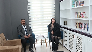Başkan Sarı, Kadın Kültür evi yetkililerinden çalışmalar hakkında bilgi aldı