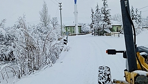Dinar'da Kapanan köy yolları açılıyor