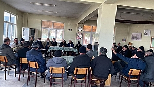 Dinar İlçe Tarım Müdürlüğü Kış Döneminde Sahada..