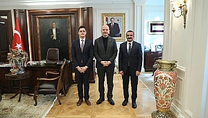 Evciler Kaymakamı Buyuran Bakan Soylu'yu Ziyaret Etti