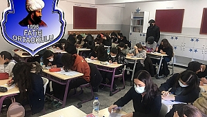  Fatih Ortaokulunda LGS Hazırlıkları Devam Ediyor