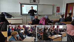 FATİH SULTAN MEHMET İLKOKULUNA SEMİNER VERİLDİ..