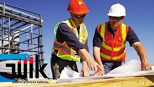 İnşaat maliyet endeksi yıllık %48,87, aylık %7,94 arttı..