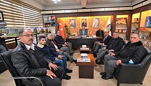 İSMAİL KUMARTAŞLI’DAN BAŞKAN MUSTAFA ÇÖL’E ZİYARET..