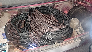 KABLO HIRSIZLARI YAKALANDI.!!
