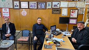 KAYMAKAMDAN ESNAFLARA ZİYARET